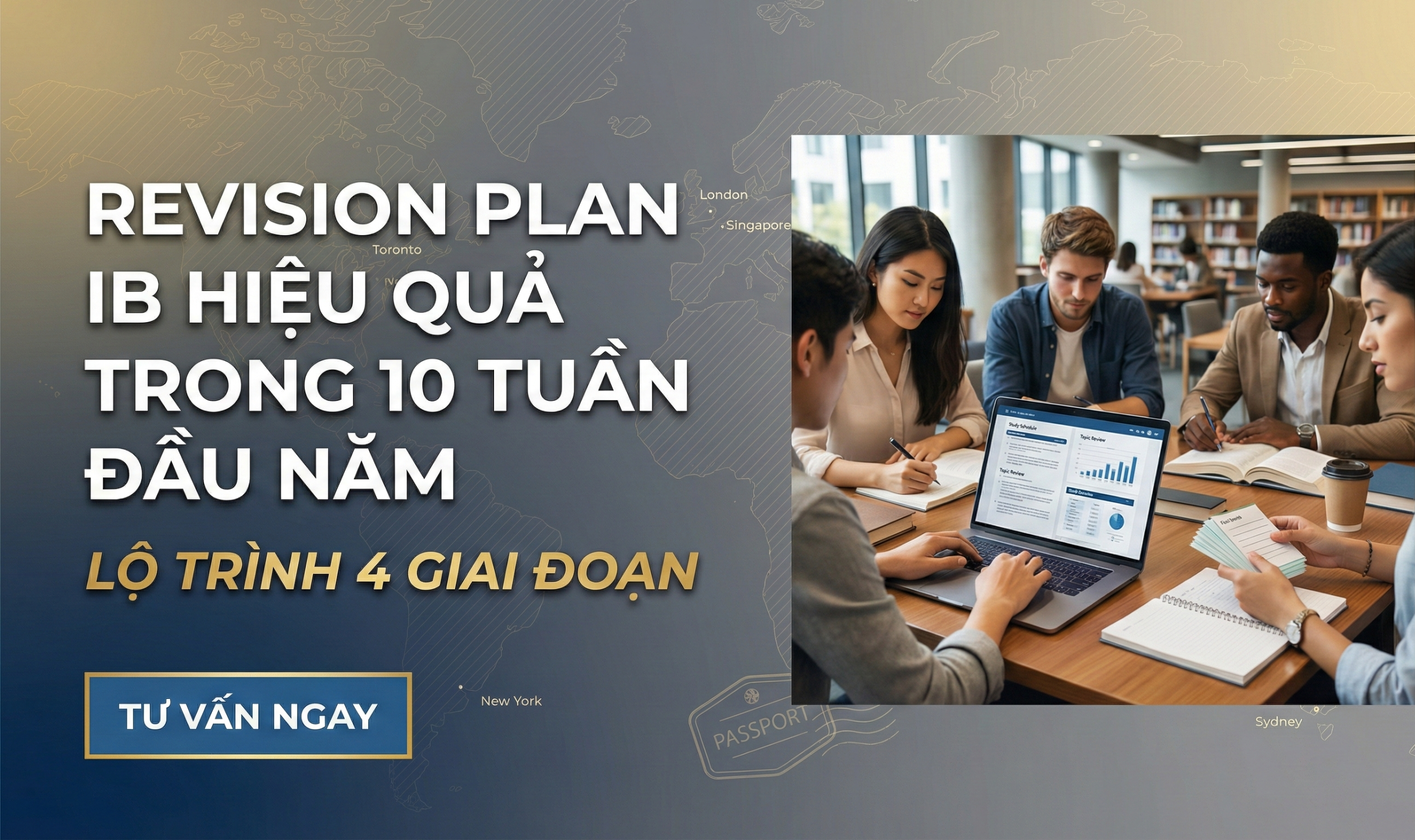 Revision plan IB hiệu quả trong 10 tuần đầu năm: Cách lập kế hoạch ôn tập theo 4 giai đoạn